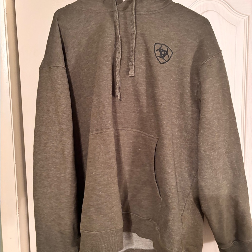 Men's Ariat Green Hoodie